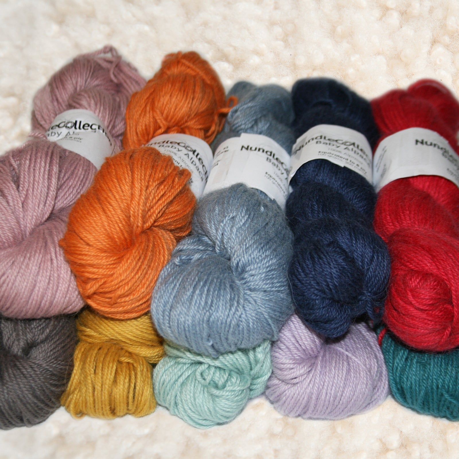 Nundle - 8 ply Baby Alpaca - 100g