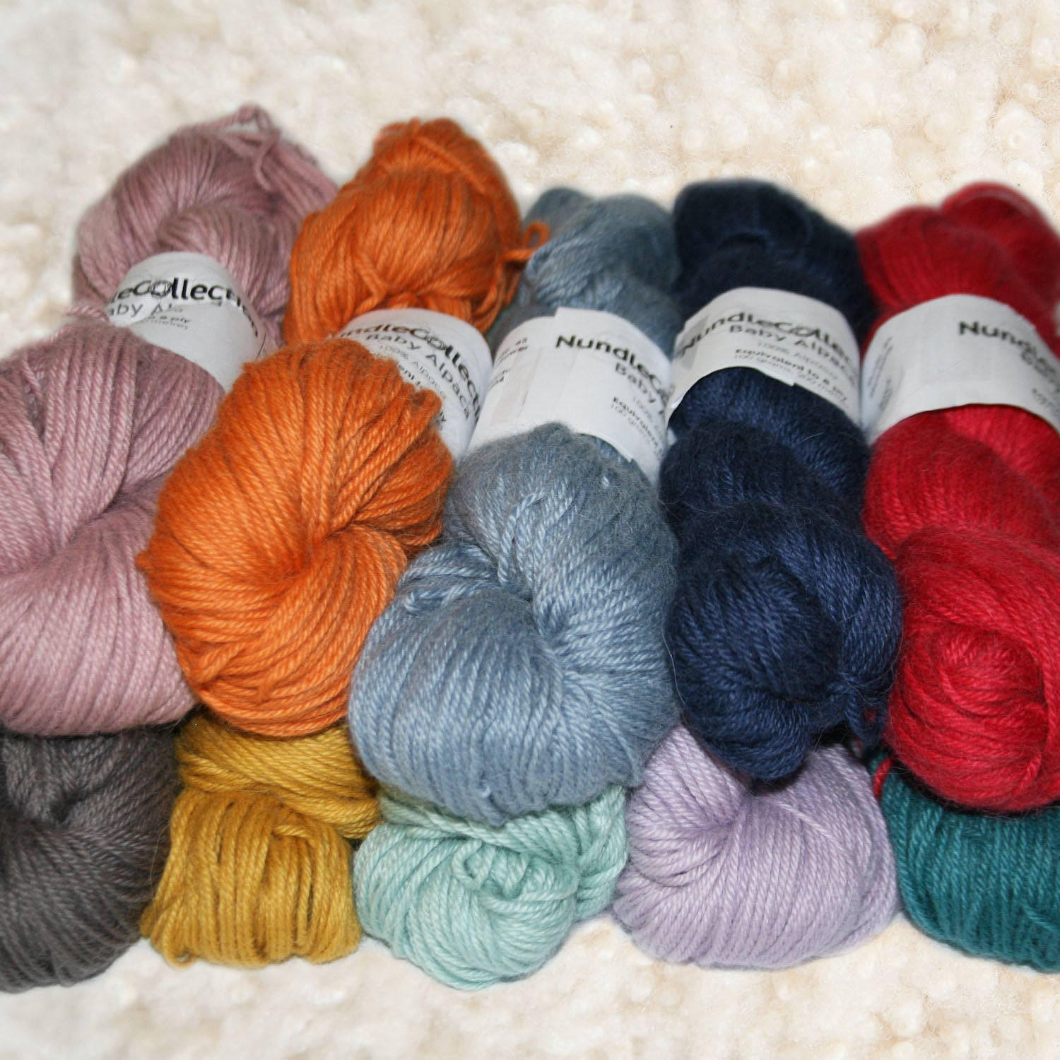 Nundle 8 Ply Baby Alpaca 100g