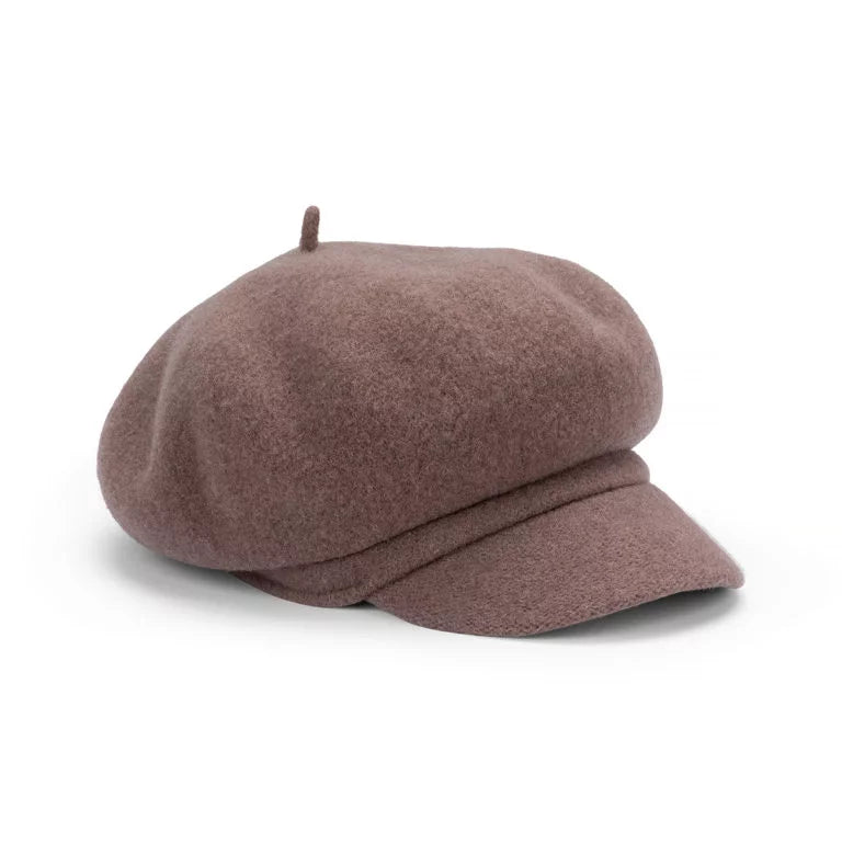 Avenel Henley Bakerboy Cap taupe