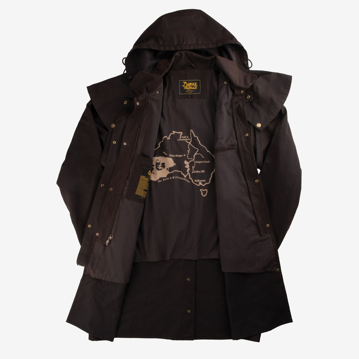 Burke & Wills Balranald Short Coat