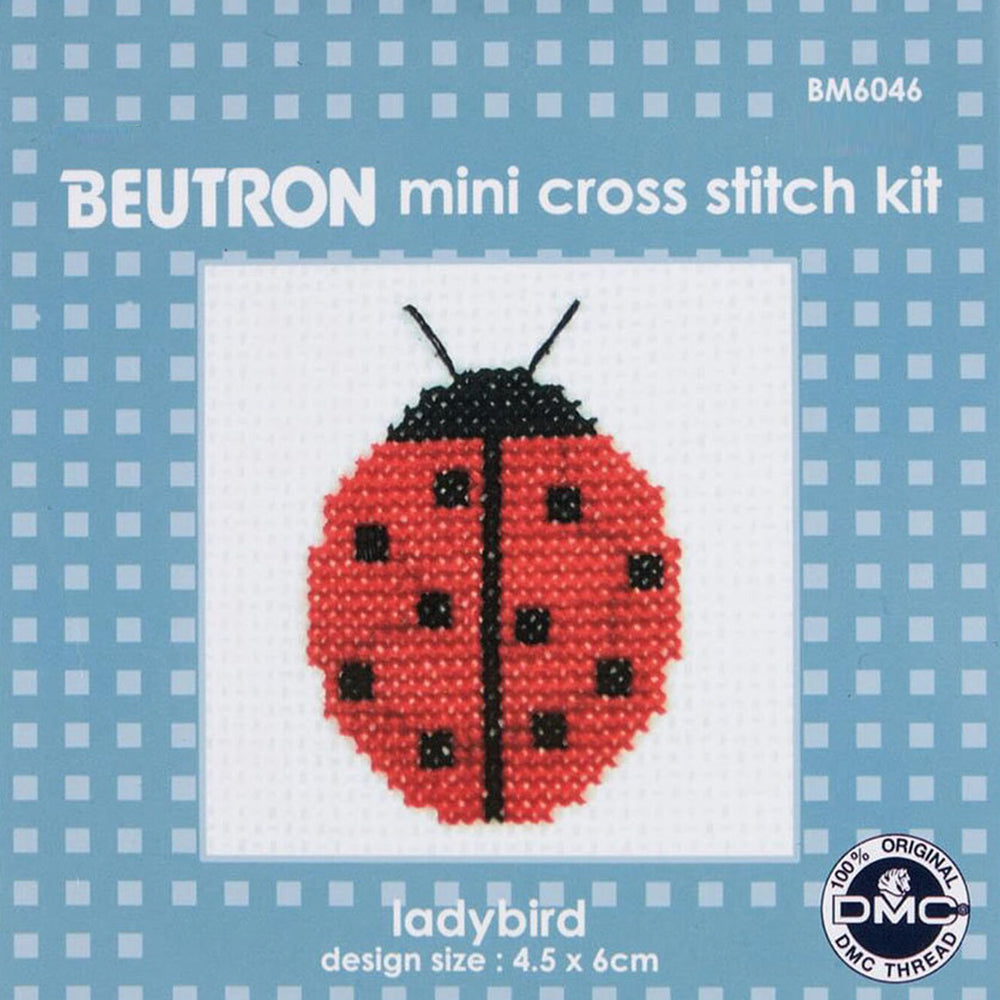Beutron Mini Cross Stitch Kit ladybird