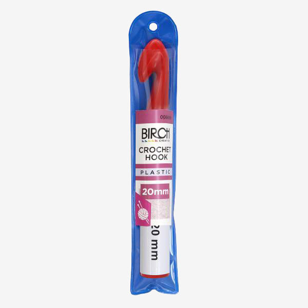 Birch Jumbo Plastic Crochet Hook