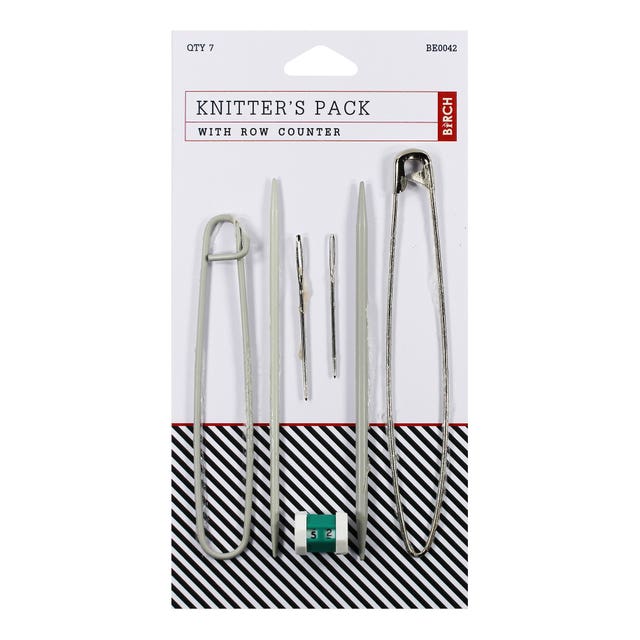 Birch Knitters Pack with Row Counter