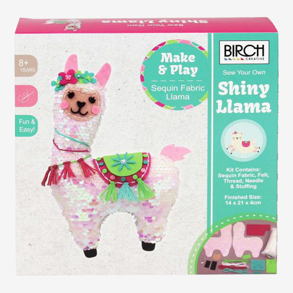 Birch Make & Play Shiny Llama