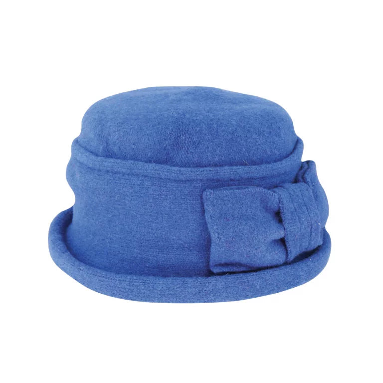 Dot & Co Wool Bow Hoop Brim Hat