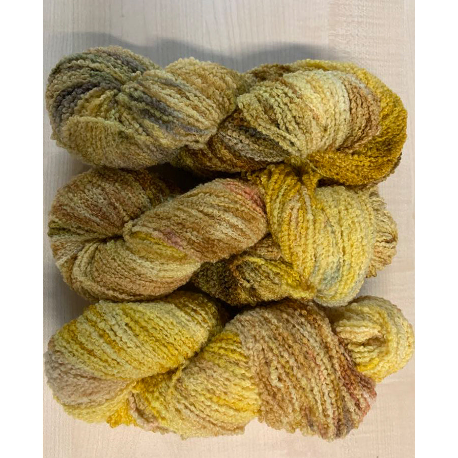 Nundle Hand Dyed Merino Boucle Honeycomb