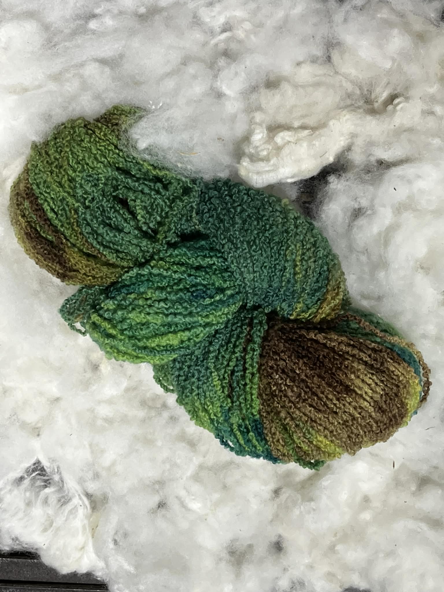 Nundle Hand Dyed Merino Boucle