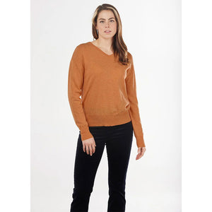 Bridge & Lord Fashion V.Neck rust