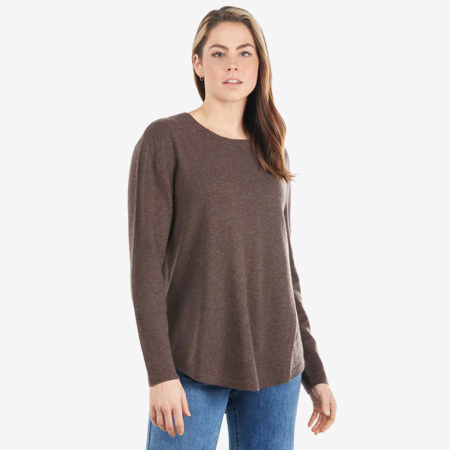 Bridge & Lord Pleated Back Crew