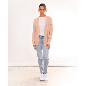 Bridge & Lord V.Neck Cardi with Detailed Back