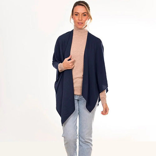 Bridge & Lord Wrap Topper navy