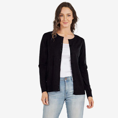 Bridge &amp; Lord Button Cardigan