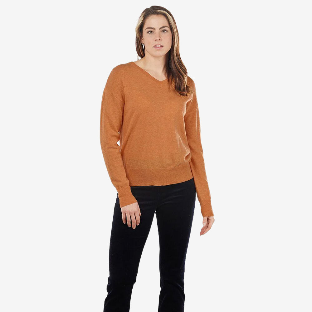 Bridge & Lord Fashion V-Neck rust