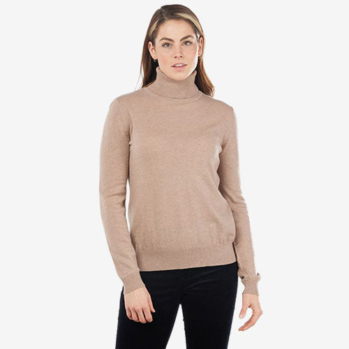 Bridge & Lord Merino & Cashmere Roll Neck