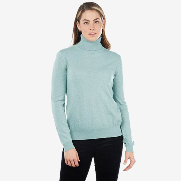 Bridge & Lord Merino & Cashmere Roll Neck