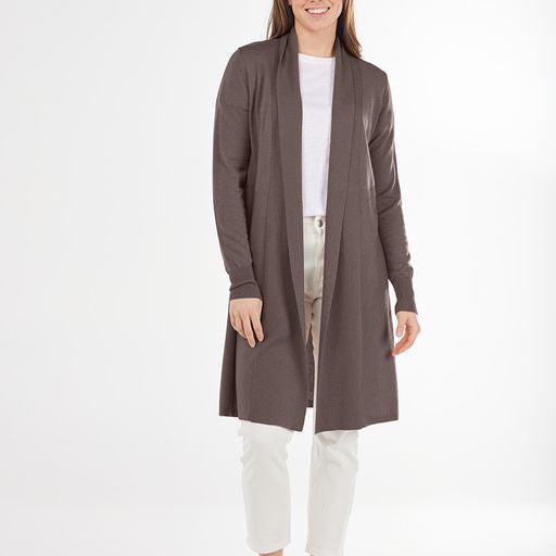 Bridge & Lord Wool & Cashmere ETE Cardi coffee