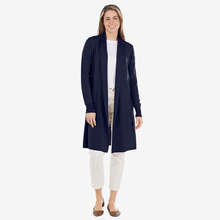 Bridge & Lord Wool & Cashmere ETE Cardi navy