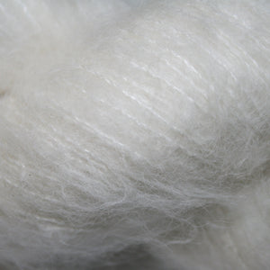 Nundle Undyed Brushed Alpaca & Silk 50g hank