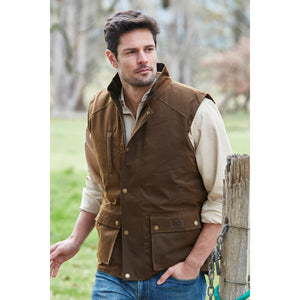 Burke & Wills Derwent Vest bronze