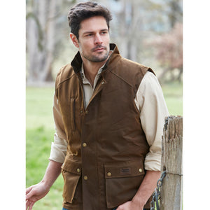 Burke & Wills Derwent Vest bronze
