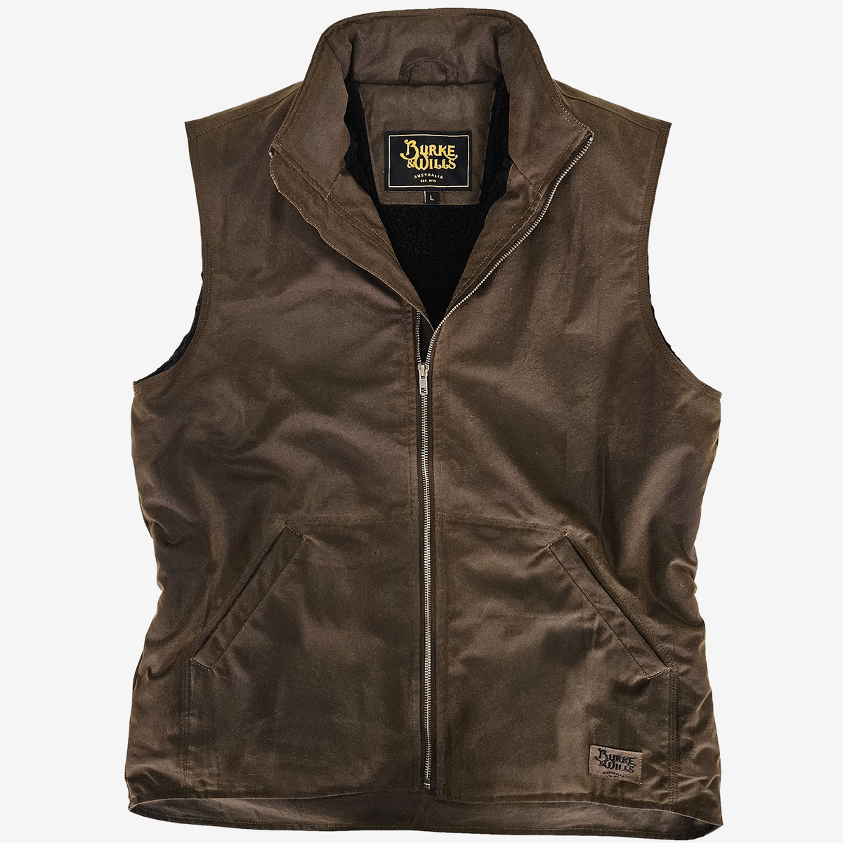 Burke & Wills Stockman Vest bronze
