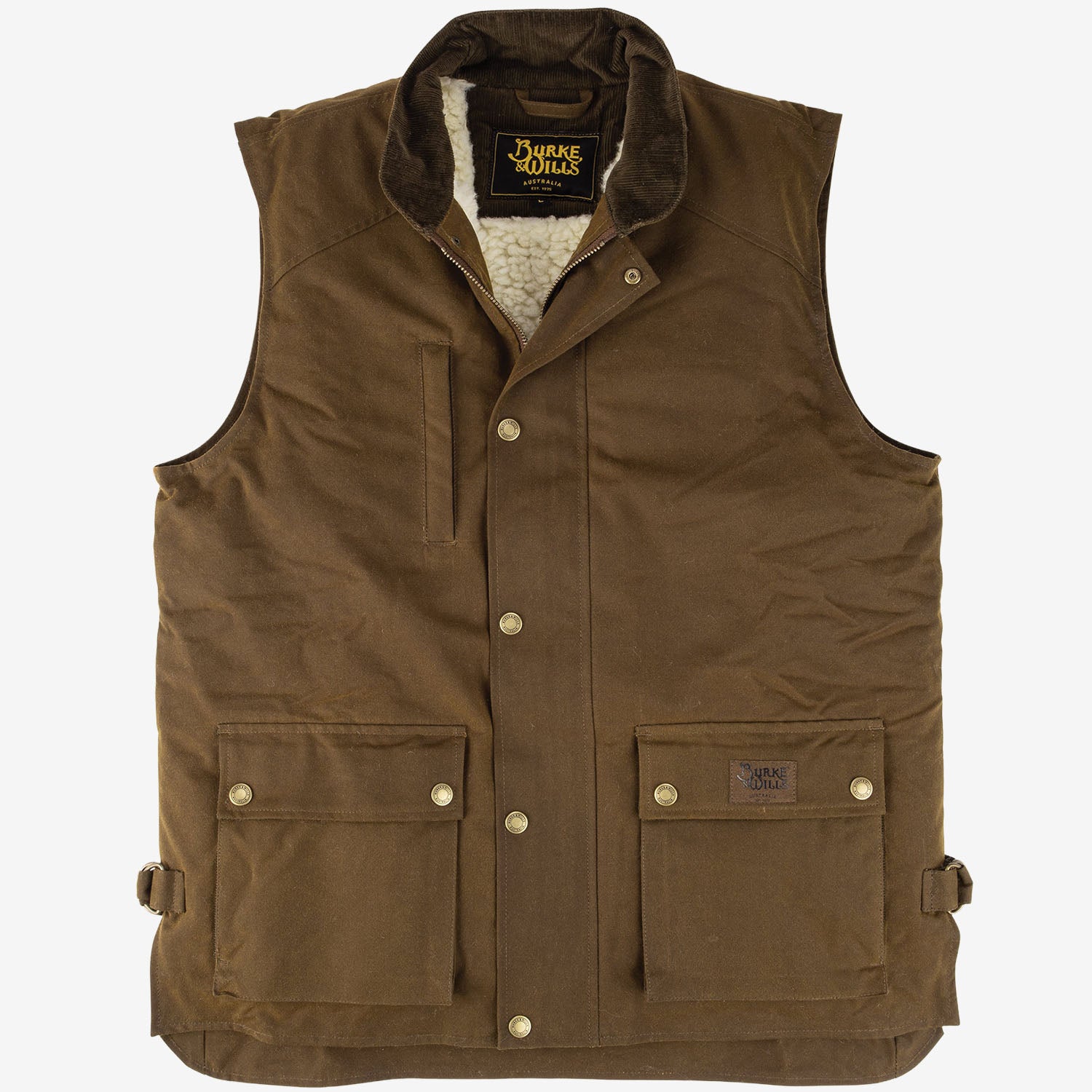 Burke & Wills Derwent Vest bronze