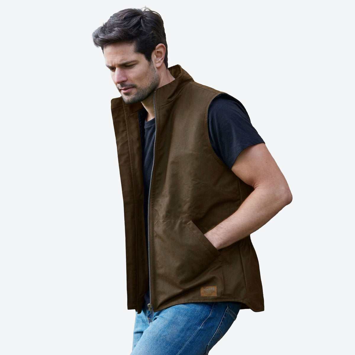 Burke & Wills Stockman Vest bronze