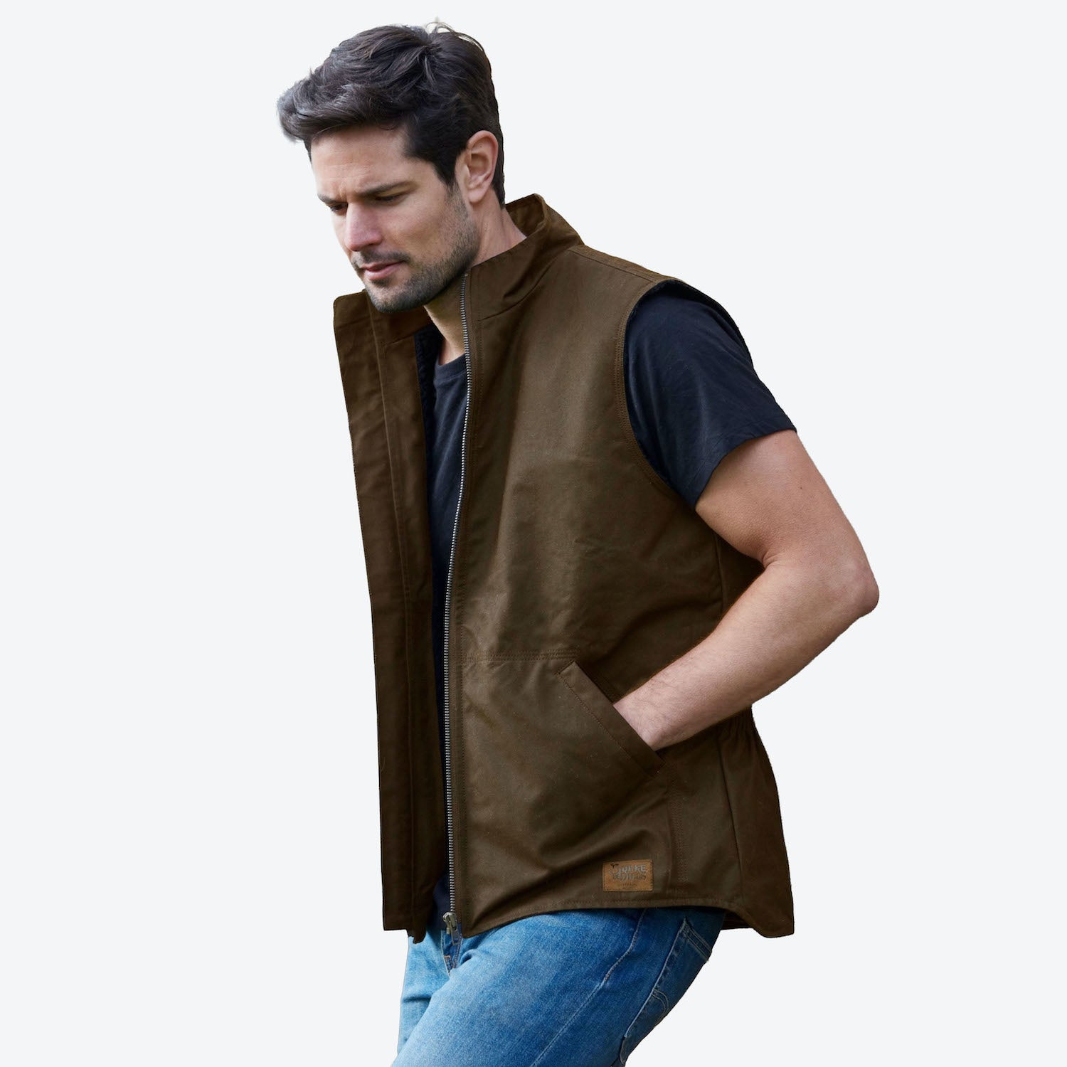 Burke & Wills Stockman Vest bronze