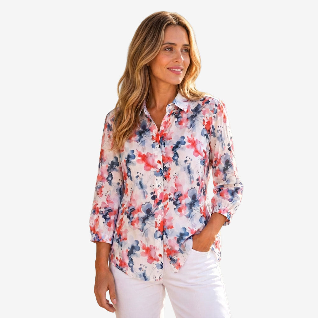 Callan Designs 3/4 Sleeve Shirt Adele