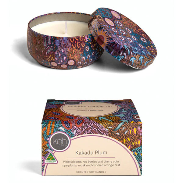 Koh Living Scented Candle Tin - Kakadu Plum