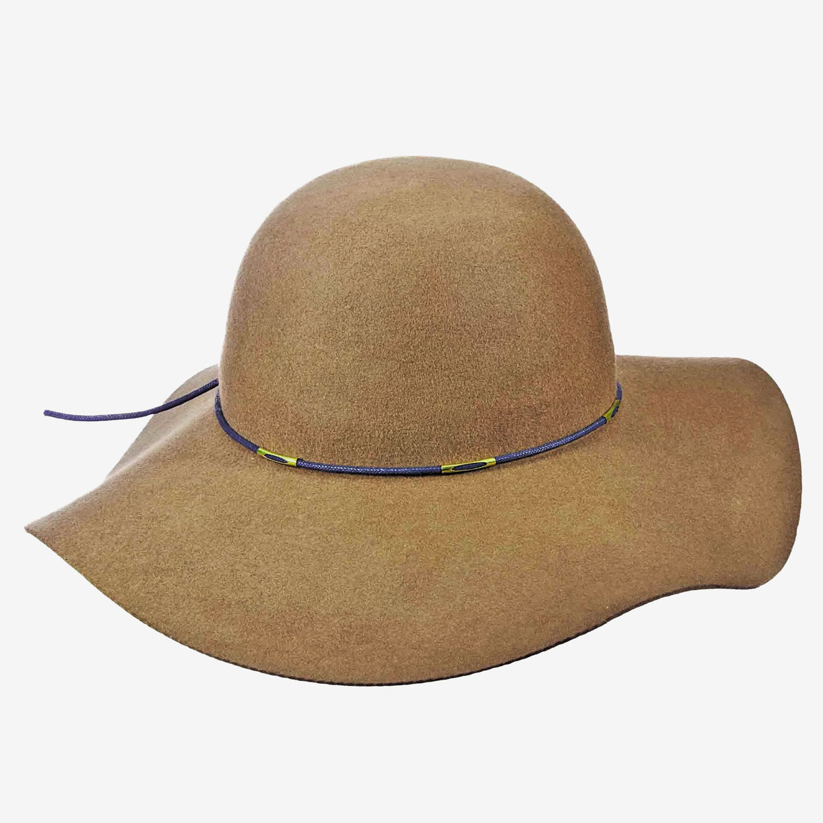 Dot &amp; Co. Charlene Wide Brim Hat camel
