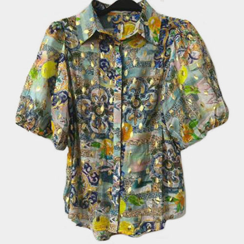 Cindy & Sami Puff Sleeve Shirt