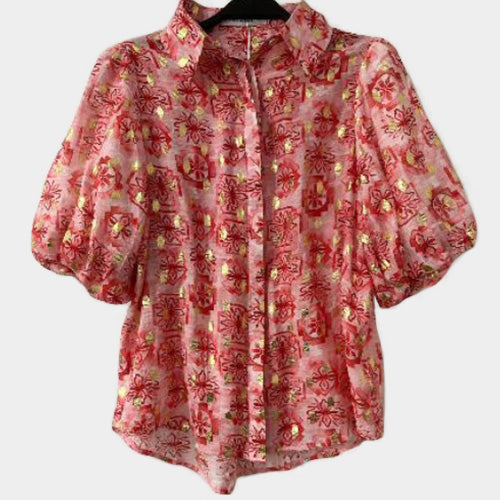 Cindy & Sami Puff Sleeve Shirt