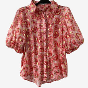 Cindy & Sami Puff Sleeve Shirt