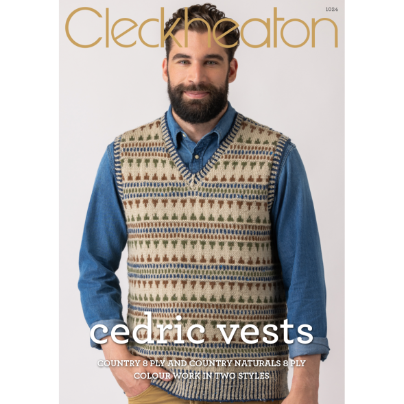 Cleckheaton Cedric Vest Pattern 1024