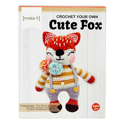 DIY Crochet Kit Cute Fox