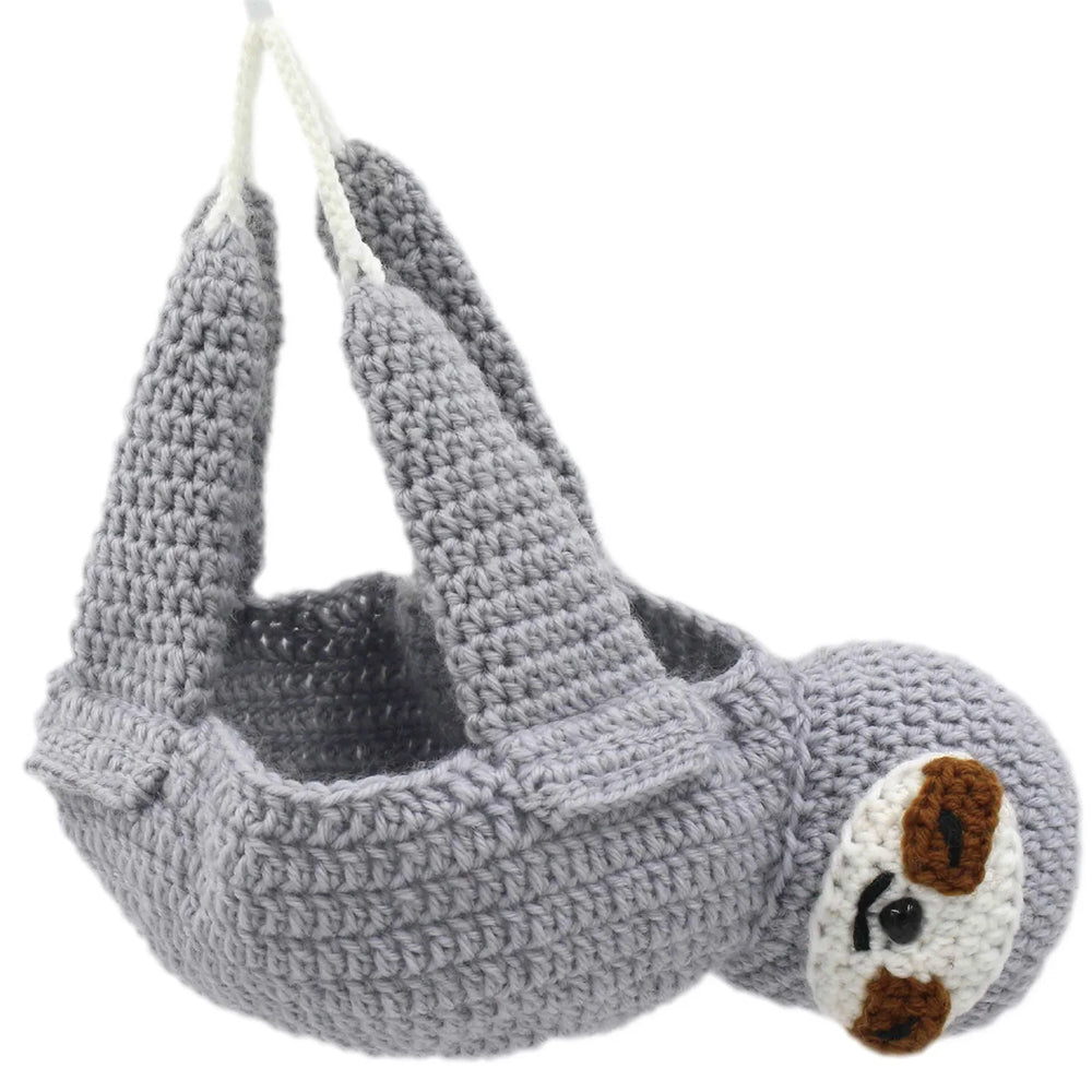 DIY Crochet Plant Holder Kit - sloth