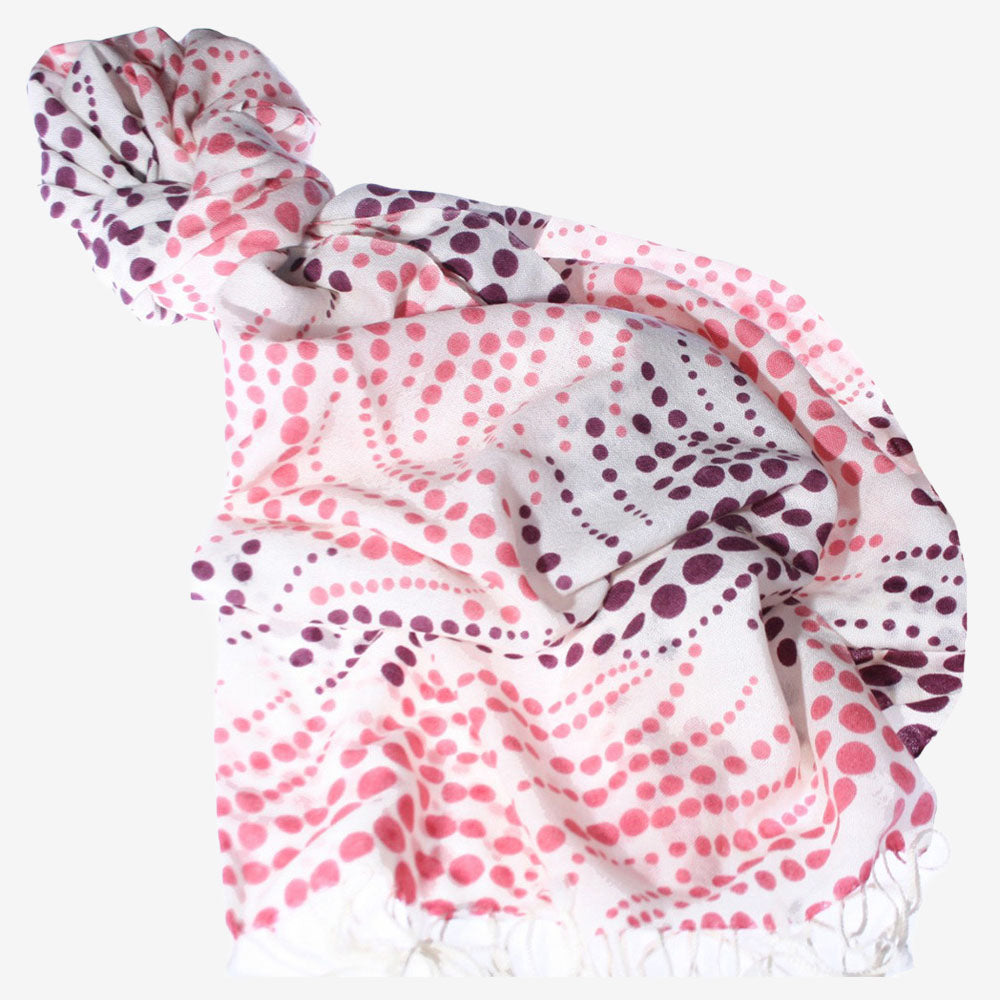 Sheer Bliss Dot Scarf
