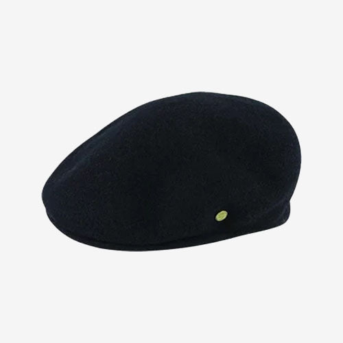 Dot &amp; Co. Theodore Wool Blend Dress Cap #21701 black