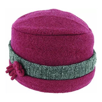 Dot & Co. Boiled Wool Pull On 61535 wine