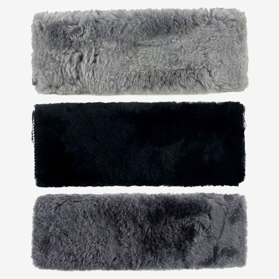 Dynasty sheepskin car seat belt cover