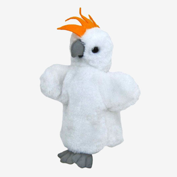 Elka Cockatoo Hand Puppet with Sound