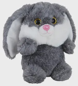Elka grey billy bunny plush toy 17cm