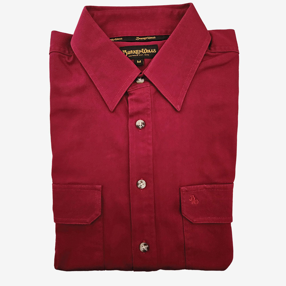 Burke & Wills Flinders Cotton Shirt