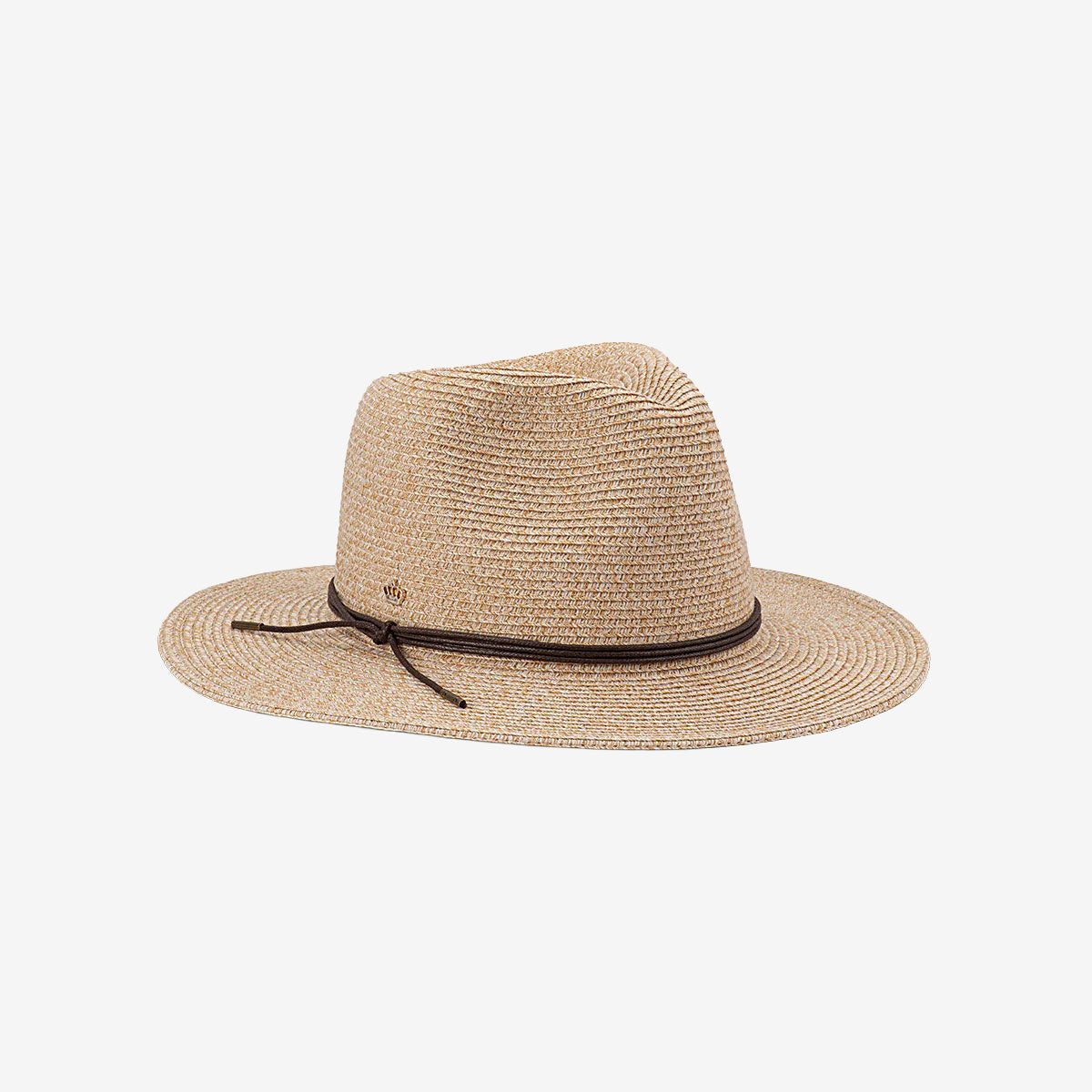 Avenel Florence Crushable Braided Fedora oatmeal
