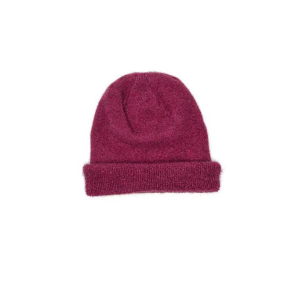 Merino Club Toddler Possum & Merino Beanie fuchsia