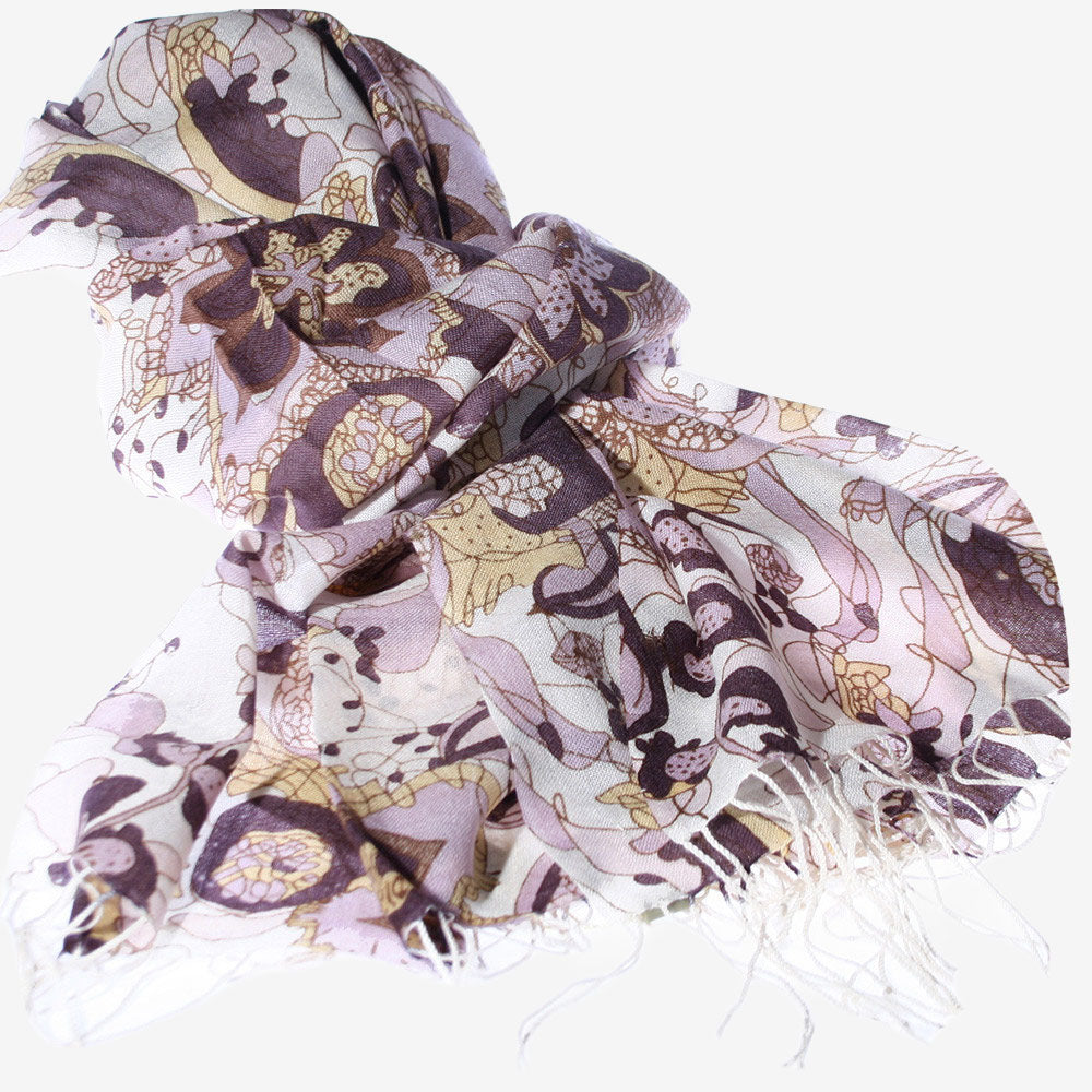Sheer Bliss Petal Garden Scarf