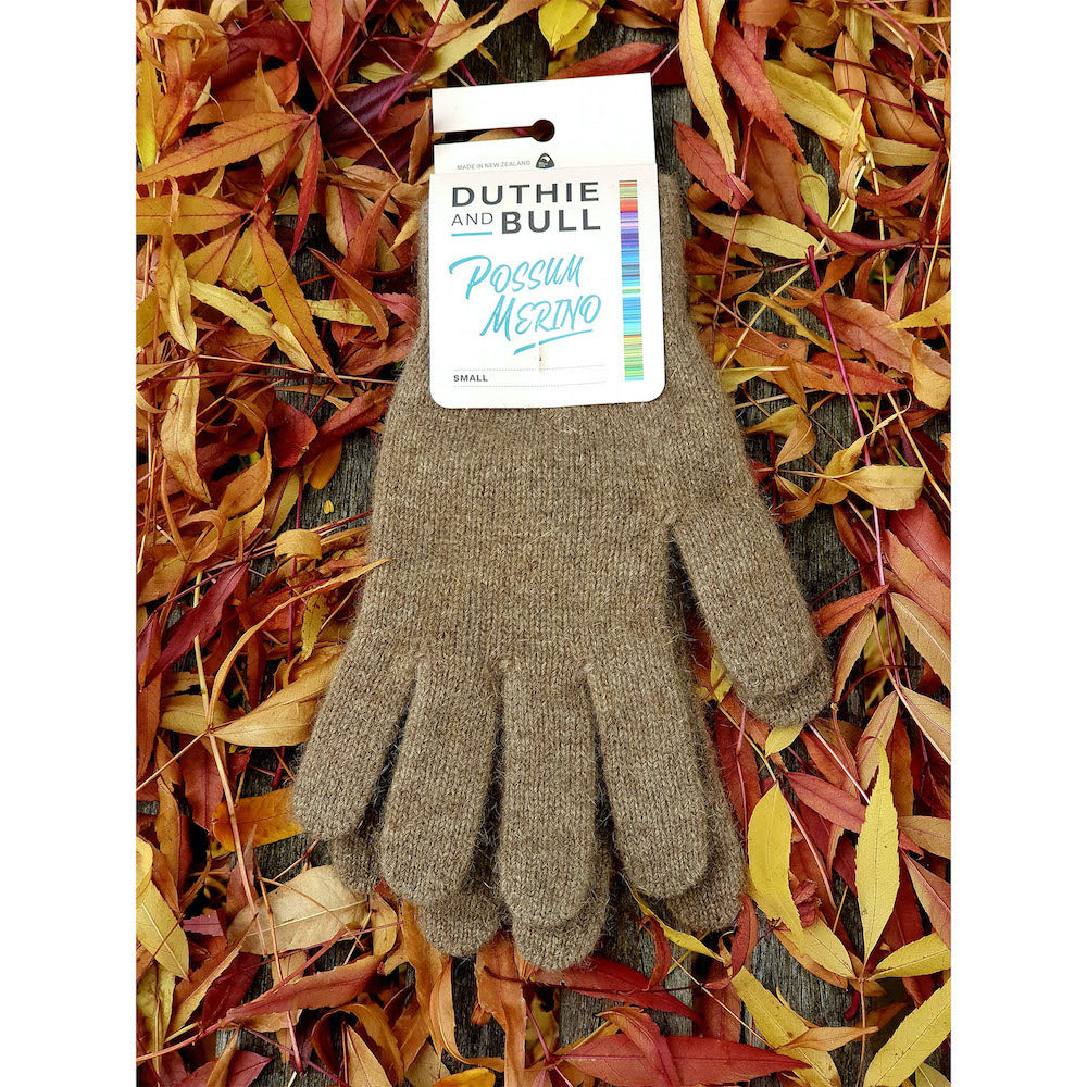 Norsewear Merino & Possum Blend Gloves wheat