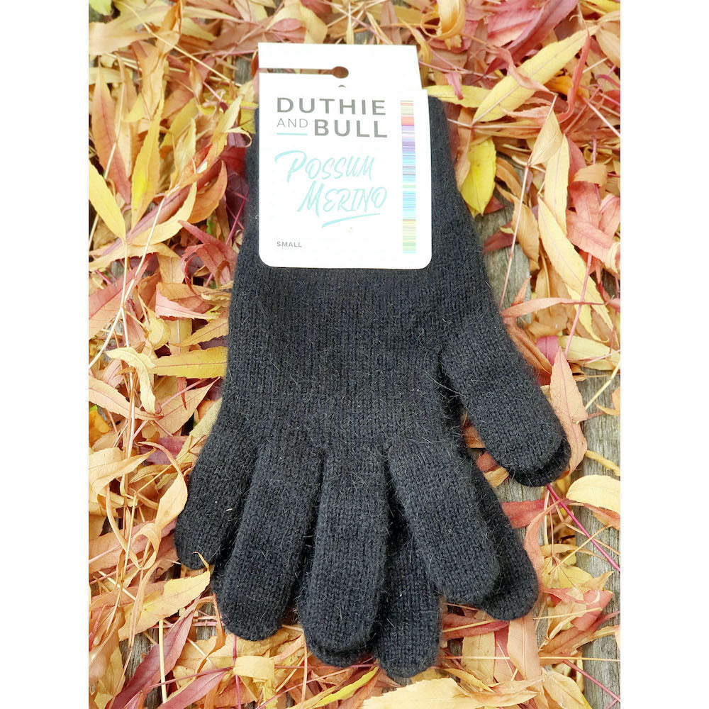 Norsewear Merino & Possum Blend Gloves black