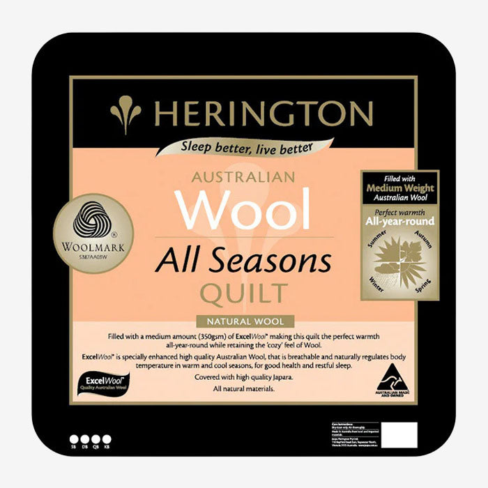 Herington All Seasons Wool Quilt